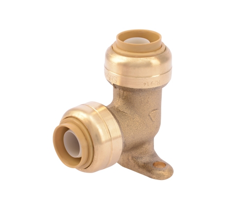  Wall mounted elbow quick connect pipe fittings